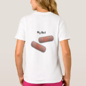 Mijn slechte  BandAid Kinderen T-shirt (Achterkant)