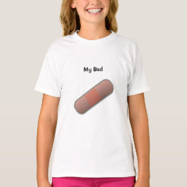 Mijn slechte  BandAid Kinderen T-shirt