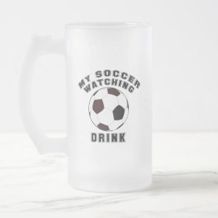 MIJN SOCCER WATCHING MATGLAS BIERPUL