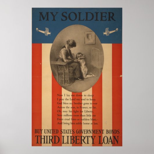 Mijn soldaat poster (Voorkant)