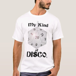 Mijn soort Disco Fun Dice Boardgame Fun T-shirt