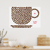 Mijn soort koffie-Poster Poster (Keuken)