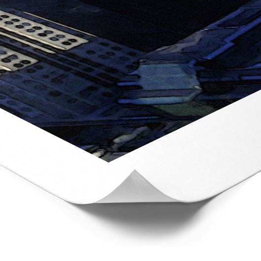 Mijn soort stad poster (Hoek)