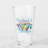 Mijn soort therapie glas (Voorkant)