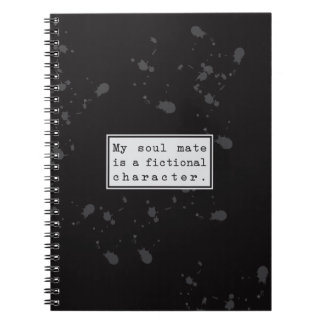 Mijn Soul Mate is een Fictional Character Notebook Notitieboek