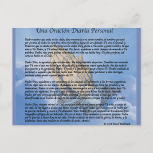 Mijn Spaans Collectie voor dagelijks gebeden Briefkaart