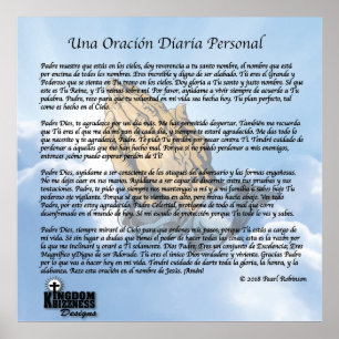 Mijn Spaans Collectie voor dagelijks gebruik 16x24 Poster