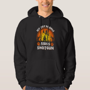 Mijn Speelgoed Poodle Hond Rijdt Heks Schot Hagel Hoodie