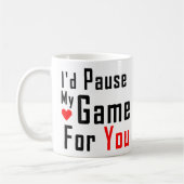 Mijn spel - ik zou mijn spel voor jullie grappige koffiemok (Links)