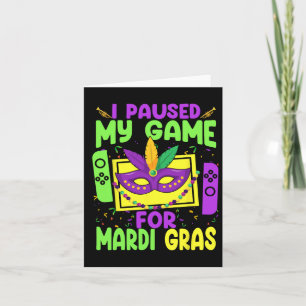 Mijn spel voor Mardi Gras Video Game Gamer Con gep Kaart