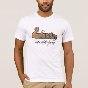 Mijn spieren zijn steriel t-shirt