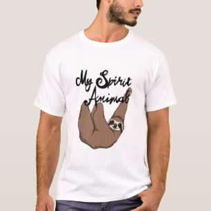 Mijn Spirit Animal Cute Sloth T-shirt