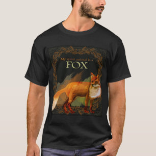 Mijn Spirit Animal is een fox Conservationist Love T-shirt