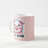 Mijn Spirit Animal Pig Mok (Voorkant links)