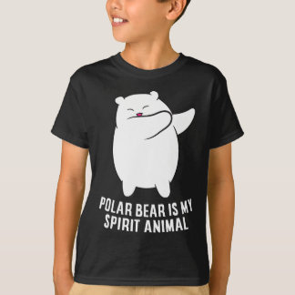 Mijn Spirit Animal Polar Beer Cute Polar Beer T-shirt