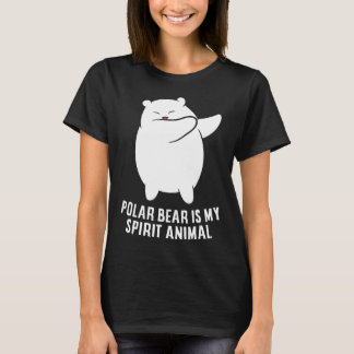 Mijn Spirit Animal Polar Beer Cute Polar Beer T-shirt