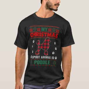 Mijn Spirit Dier is de poodle Dog Oreders lelijk C T-shirt