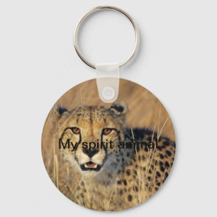 Mijn spirituele cheetah sleutelhanger