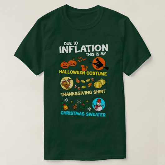 Mijn Spooky Halloween Thanksgiving Lelijke Kerst C T-shirt (Design voorkant)