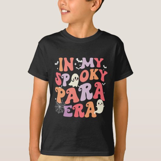 Mijn Spooky Para Era Halloween Retro Groovy Ghost T-shirt (Voorkant)