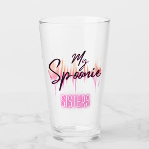 Mijn Spoonie Sisters Glass Cup Glas