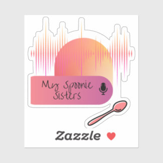 Mijn Spoonie Zuster Vinyl Sticker