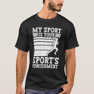 Mijn sport is het strafschopspoor van jouw sport t-shirt