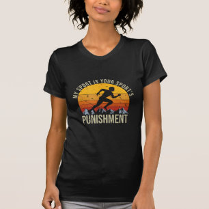 Mijn sport is je sportstrafnummer t-shirt
