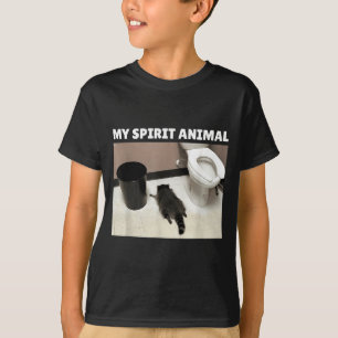 Mijn Srit Dier Wasbeer Afval Panda Dronken In De B T-shirt