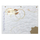 Mijn St. Bernard Ate mijn Lesson Plan Notitieblok (Voorkant)