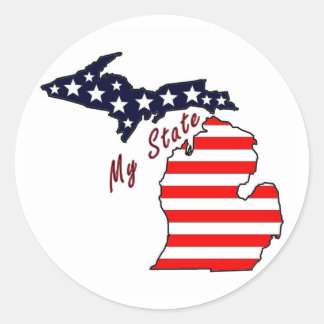 Mijn staat: Michigan Sticker