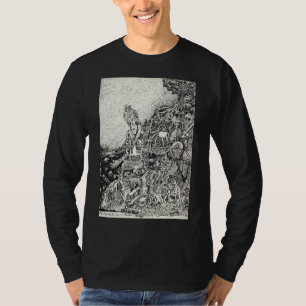 Mijn stad door vuur naar het zee gedreven t-shirt