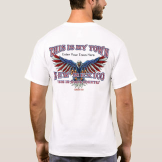 Mijn stad New Mexico T-shirt