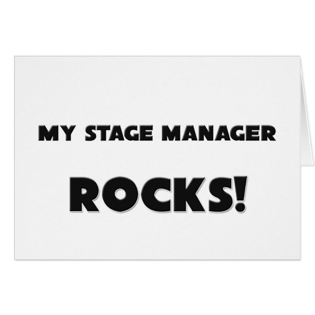 MIJN Stage Manager ROCKS! (Voorkant Horizontaal)