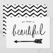 Mijn stam is prachtig stijlvol handvol (Voorkant / Achterkant)