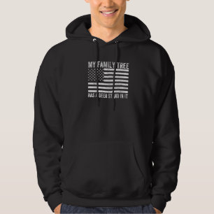 Mijn stamboom heeft een hertenstandaard in zich VS Hoodie