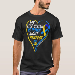 Mijn stapzusje is helemaal onderaan perfect. t-shirt