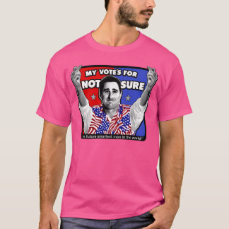 Mijn stem is voor niet zeker - de toekomst slimste t-shirt