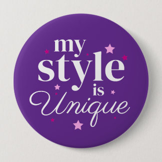Mijn stijl tekst ontwerp ronde button 4,0 cm