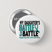 Mijn strijd om olieramp met eierstokkanker ronde button 5,7 cm (Voorkant /achterkant)