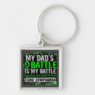 Mijn strijd te 2 Lymfoom papa Sleutelhanger