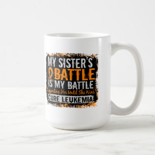 Mijn strijd tegen 2 leukemiezuster koffiemok
