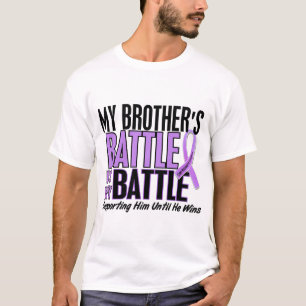 Mijn strijd voor 1 broeder Hodgkin lymfoom T-shirt