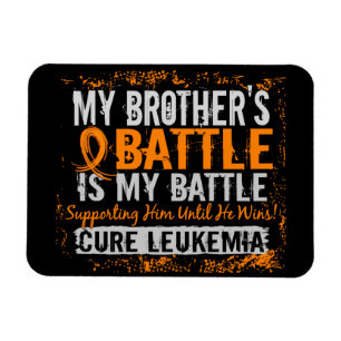 Mijn strijd voor 2 leukemiebroer magneet