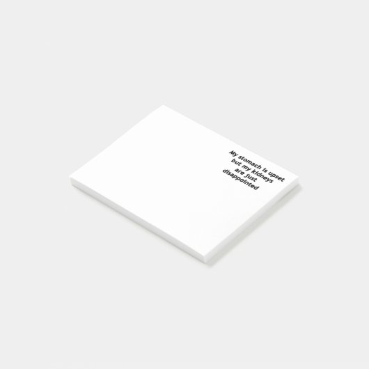 Mijn strook is geüpset post-it® notes (Schuin)