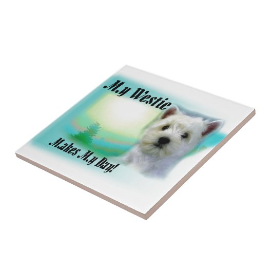 Mijn stropdas maakt mijn dag tegeltje (Zijkant)