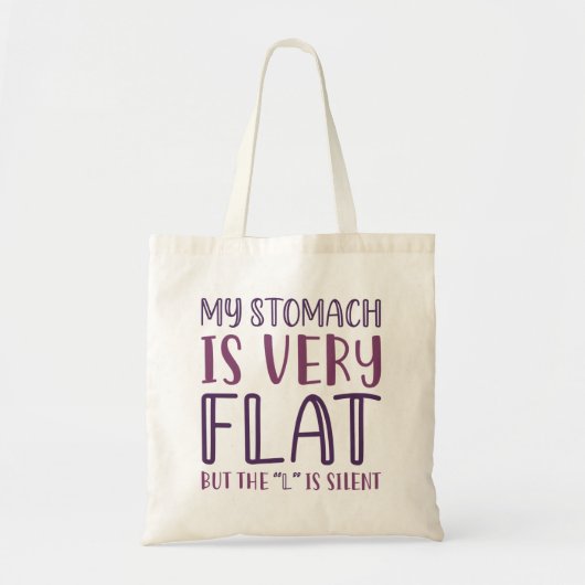 Mijn stroper is heel vlak tote bag (Voorkant)