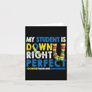 Mijn student is helemaal onderaan perfect syndroom kaart