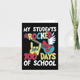 Mijn studenten brachten 100 dagen van de school vo kaart