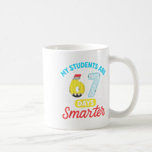 Mijn studenten zijn 67 dagen slimmer Funny Six Sev Koffiemok